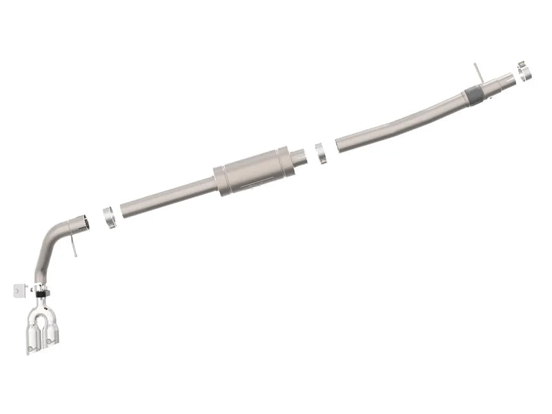aFe Rebel Series 3in 304 SS Cat-Back Exhaust Side Exit w/ Polished Tips 19 Ford Ranger L4-2.3L (t) - Additional View 7
