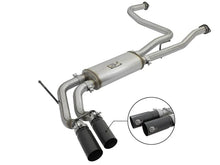 Load image into Gallery viewer, aFe Rebel Series 3in 409 SS Cat-Back Exhaust w/ Black Tips 04-15 Nissan Titan V8 5.6L - Main Product View