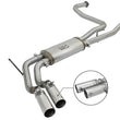 Load image into Gallery viewer, aFe Rebel Series 3in SS Cat-Back Exhaust System w/ Polished Tip 04-15 Nissan Titan V8 5.6L - Main Product View