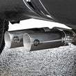 Load image into Gallery viewer, aFe Rebel Series 3in SS Cat-Back Exhaust System w/ Polished Tip 04-15 Nissan Titan V8 5.6L - Back View