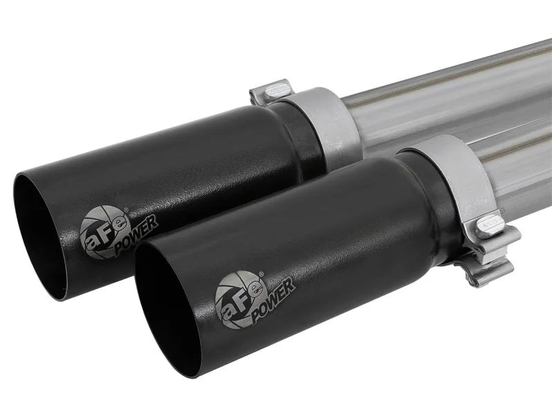 aFe Rebel Series 3in to 2.5in 409 SS Cat-Back Exhaust w/ Black Tips 09-18 GM Silverado/Sierra 5.4L - Additional View 7