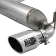 Load image into Gallery viewer, aFe Rebel Series 409 Stainless Steel Cat-Back Exhaust 18-21 Jeep Wrangler JL 2.0L (t) - Polished Tip - Additional View 6