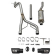 Load image into Gallery viewer, aFe Rebel Series CB 2.5in Dual Center Exit SS Exhaust w/ Black Tips 07-15 Jeep Wrangler 3.6L/3.8L V6 - Additional View 7