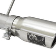 Load image into Gallery viewer, aFe Rebel Series CB 2.5in Dual Center Exit SS Exhaust w/ Polish Tip 07-15 Jeep Wrangler 3.6L/3.8L V6 - Installation View
