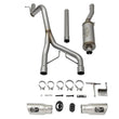 Load image into Gallery viewer, aFe Rebel Series CB 2.5in Dual Center Exit SS Exhaust w/ Polish Tip 07-15 Jeep Wrangler 3.6L/3.8L V6 - Additional View 5
