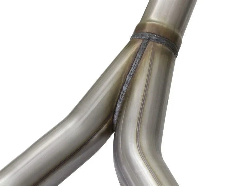 aFe Rebel Series CB 2.5in Dual Center Exit SS Exhaust w/ Polish Tip 07-15 Jeep Wrangler 3.6L/3.8L V6 - Additional View 8