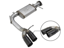 Load image into Gallery viewer, aFe Rebel Series CB 3in Middle Side Exit SS Exht w/ Black Tips 15-17 Chevy Colorado / GMC Canyon - Main Product View