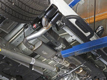 Load image into Gallery viewer, aFe Rebel Series CB 3in Middle Side Exit SS Exht w/ Black Tips 15-17 Chevy Colorado / GMC Canyon - Side View