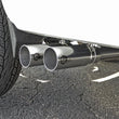 Load image into Gallery viewer, aFe Rebel Series CB 3in Middle Side Exit SS Exht w/Polish Tips 09-16 Chevy Silverado/GMC Sierra 1500 - Side View