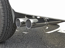 Load image into Gallery viewer, aFe Rebel Series CB 3in Middle Side Exit SS Exht w/Polish Tips 09-16 Chevy Silverado/GMC Sierra 1500 - Side View