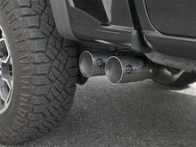 Load image into Gallery viewer, aFe Rebel Series CB 3in Middle Side Exit SS Exht w/Polish Tips 15-17 Chevy Colorado / GMC Canyon - Side View