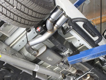 Load image into Gallery viewer, aFe Rebel Series CB 3in Middle Side Exit SS Exht w/Polish Tips 15-17 Chevy Colorado / GMC Canyon - Back View