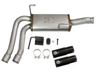 Load image into Gallery viewer, aFe Rebel Series CB Middle-Side Exit SS Exhaust w/ Black Tips 09-16 GM Silverado/Sierra V6/V8 - Additional View 6