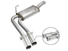 Load image into Gallery viewer, aFe Rebel Series CB Middle-Side Exit SS Exhaust w/ Polished Tips 09-16 GM Silverado/Sierra V6/V8 - Main Product View