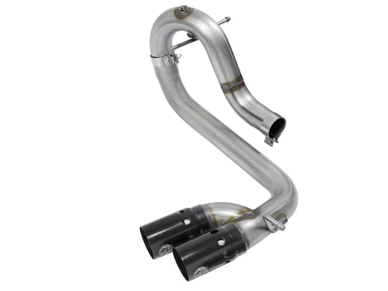 aFe Rebel Series DPF-Back 3in Side Exit SS Exhaust w/ IC Black Tip 2016 GM Colorado/Canyon 2.8L (td) - Main Product View