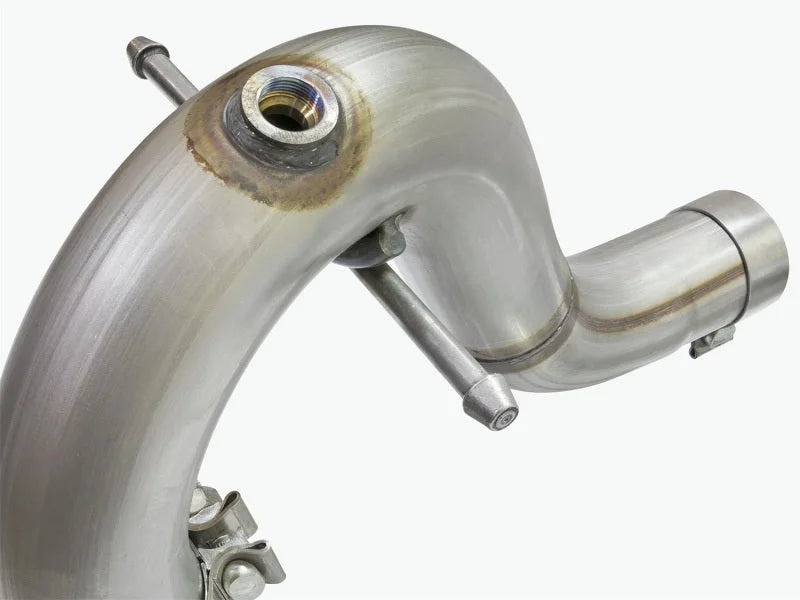 aFe Rebel Series DPF-Back 3in Side Exit SS Exhaust w/ IC Black Tip 2016 GM Colorado/Canyon 2.8L (td) - Additional View 5