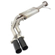 Load image into Gallery viewer, aFe Rebel Series Exhaust SS Front Side Exit CB w/ Black Tips 10-14 Ford F150 Ecoboost V8 6.2L - Main Product View