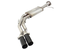Load image into Gallery viewer, aFe Rebel Series Exhaust SS Front Side Exit CB w/ Black Tips 10-14 Ford F150 Ecoboost V8 6.2L - Main Product View