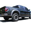Load image into Gallery viewer, aFe Rebel Series Exhaust SS Front Side Exit CB w/ Black Tips 10-14 Ford F150 Ecoboost V8 6.2L - Back View