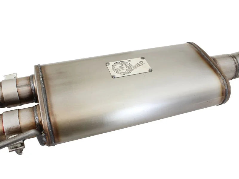 aFe Rebel Series Exhaust SS Front Side Exit CB w/ Black Tips 10-14 Ford F150 Ecoboost V8 6.2L - Additional View 8