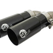 Load image into Gallery viewer, aFe Rebel Series Exhaust SS Front Side Exit CB w/ Black Tips 10-14 Ford F150 Ecoboost V8 6.2L - Additional View 9