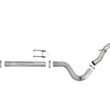 Load image into Gallery viewer, aFe Rebel XD 4in SS Down-Pipe Back Exhaust w/Dual Polished Tips 17-18 Ford Diesel Trucks V8-6.7L(td) - Side View