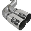 Load image into Gallery viewer, aFe Rebel XD 4in SS Down-Pipe Back Exhaust w/Dual Polished Tips 17-18 Ford Diesel Trucks V8-6.7L(td) - Additional View 5