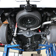 Load image into Gallery viewer, aFe Rebel XD Series 3 IN 304SS DPF-Back 23-24 GM Trucks L6-3.0L (td) LZ0- Dual Black Tip - Side View