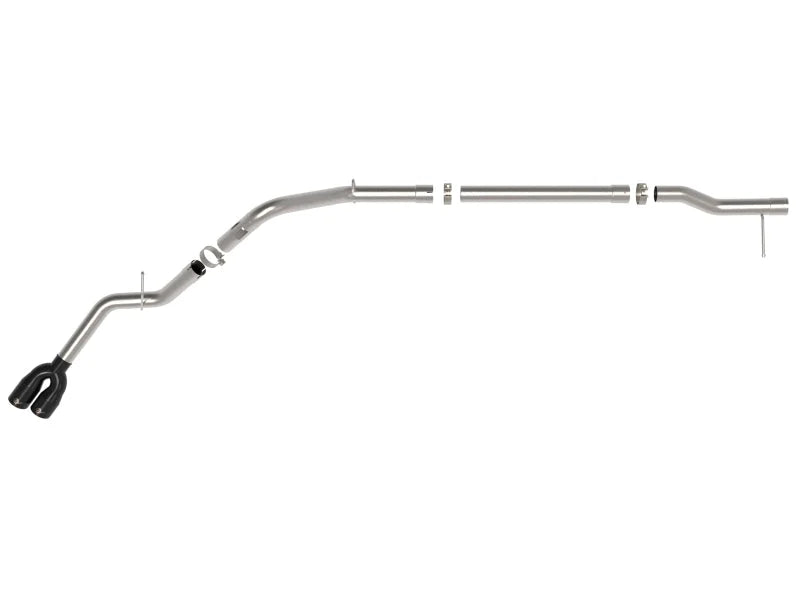 aFe Rebel XD Series 3 IN 304SS DPF-Back 23-24 GM Trucks L6-3.0L (td) LZ0- Dual Black Tip - Additional View 6