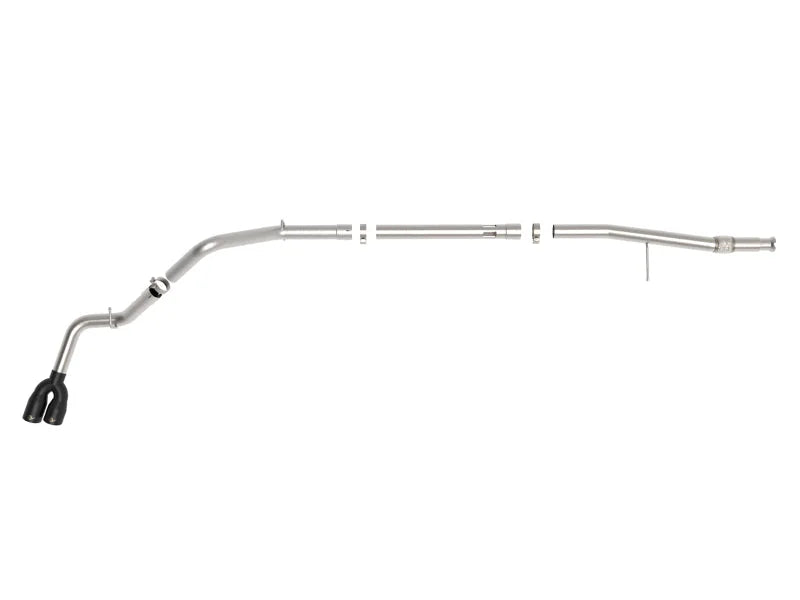 aFe Rebel XD Series 3in 304SS DPF-Back 20-21 GM Trucks L6-3.0L (td) LM2 - Dual Black Tip - Additional View 9