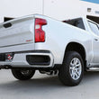 Load image into Gallery viewer, aFe Rebel XD Series 3in 304SS DPF-Back 20-21 GM Trucks L6-3.0L (td) LM2 - Dual Polished Tip - Back View