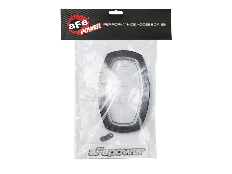 aFe Replacement Air Intake Housing Clear Sight Window (Use w/ Momentum GT/HD Air Intake Systems) - Installation View