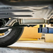 Load image into Gallery viewer, aFe Rock Basher 2.5in 409SS Cat-Back Exhaust System 18-21 Jeep Wrangler (JL) V6 3.6L - Side View