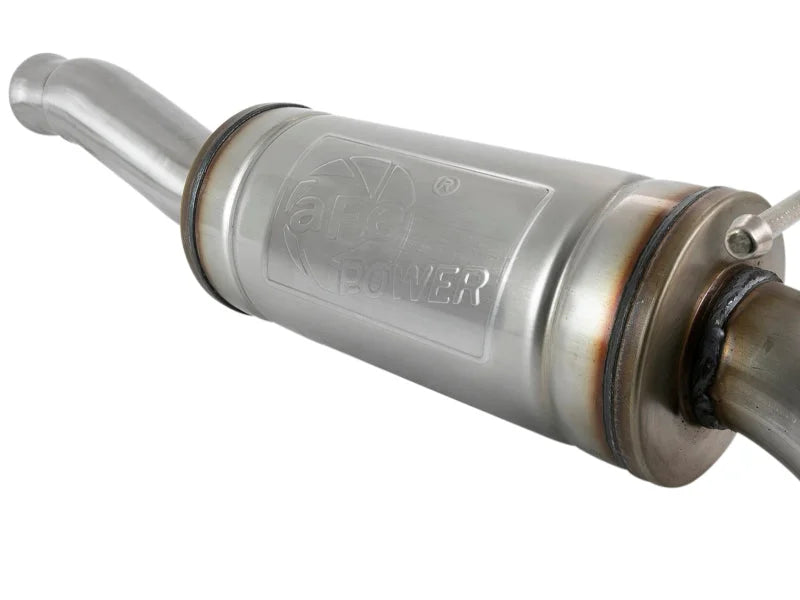 aFe Rock Basher 2.5in 409SS Cat-Back Exhaust System 18-21 Jeep Wrangler (JL) V6 3.6L - Additional View 6