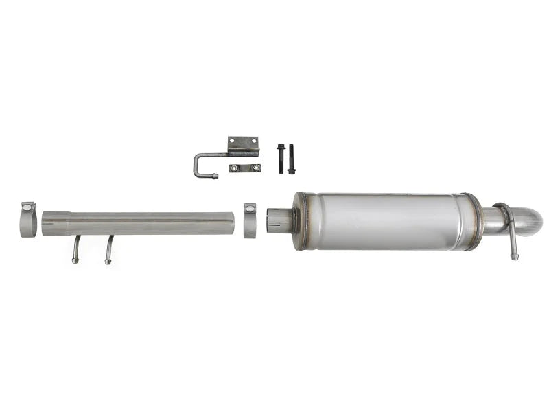aFe Rock Basher 3in 409 SS Cat-Back Turn-Down Exhaust 12-18 Jeep Wrangler (JK) V6 3.6L/ 07-11 3.8L - Additional View 5