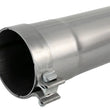 Load image into Gallery viewer, aFe SATURN 4S 409 Stainless Steel Muffler Delete Pipe - Back View