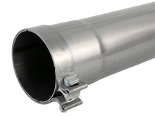 Load image into Gallery viewer, aFe SATURN 4S 409 Stainless Steel Muffler Delete Pipe - Back View