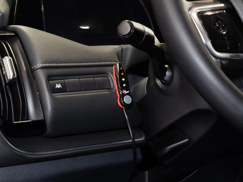 aFe SCORCHER GT Power Module Nissan Armada/Patrol (Y63) 25-26 V6-3.5L (tt) - Side View