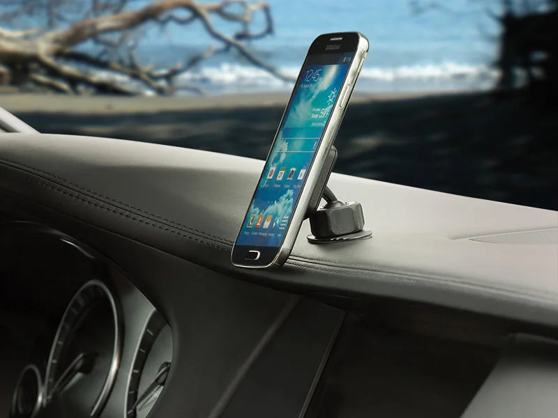 aFe SCORCHER PRO Magnetic Dash Mount w/ Interchangeable Trims - Installation View