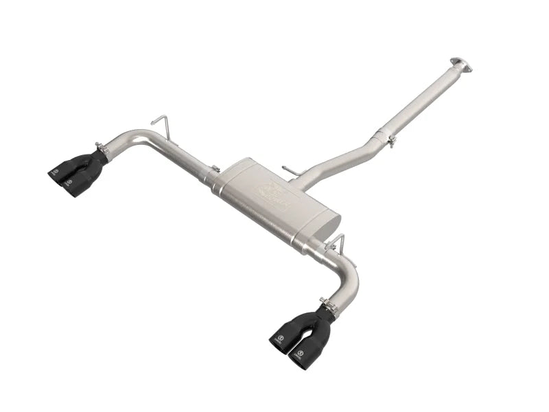 aFe SS-304 Cat-Back Exhaust w/ Black Tips fits 2022-2025 Lexus NX250 2.5L - Main Product View