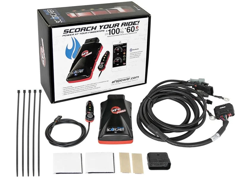 aFe Scorcher Blue Bluetooth Power Module 16-18 NIssan Titan XD V8-5.0L (td) - Additional View 10