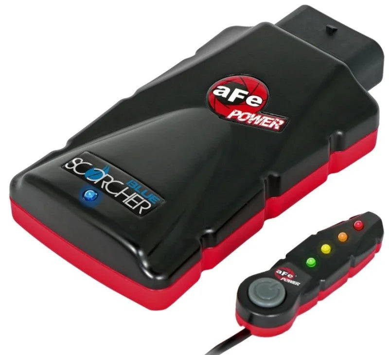 aFe Scorcher Blue Module 15-21 Ford Mustang Ecoboost L4-2.3L (t) - Additional View 9