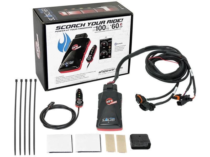 aFe Scorcher Blue Module 15-21 Ford Mustang Ecoboost L4-2.3L (t) - Additional View 13