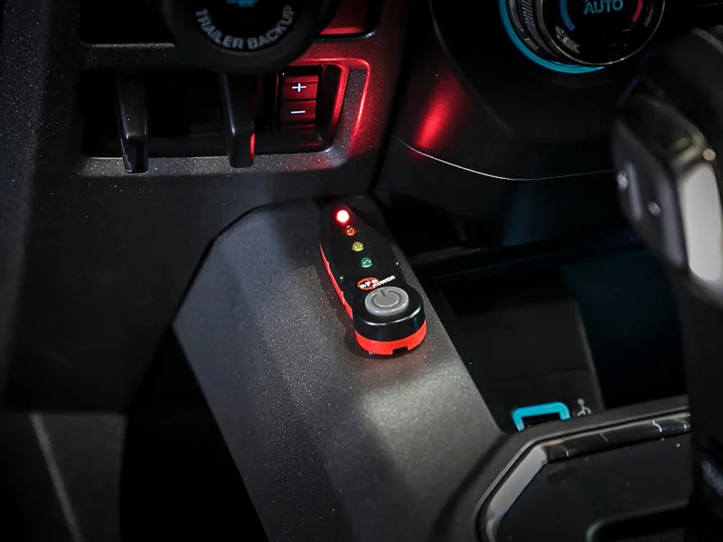 aFe Scorcher Blue Module 17-20 Ford F-150 Ecoboost V6-3.5L (tt) - Side View