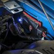 Load image into Gallery viewer, aFe Scorcher Blue Power Module 11-16 Ford Diesel Trucks V8-6.7L (td) - Installation View