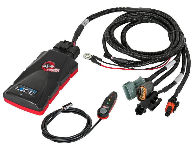 aFe Scorcher Blue Power Module 15-23 Ford F-150 2.6L V6 (TT) - Additional View 10