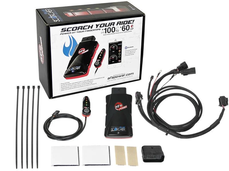 aFe Scorcher Blue Power Module 17-18 GM Diesel Trucks V8-6.6L (td) 5LP - Additional View 8