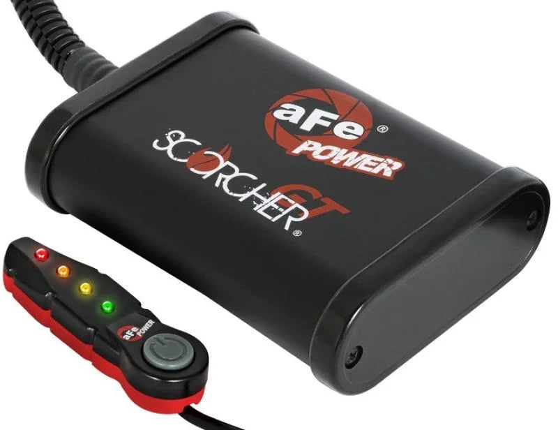aFe Scorcher GT Bluetooth Power Module 2020 Toyota Supra 3.0L - Installation View