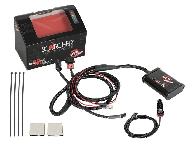 aFe Scorcher GT Module 08-15 Mitsubishi Lancer Evolution X L4-2.0L (t) - Back View