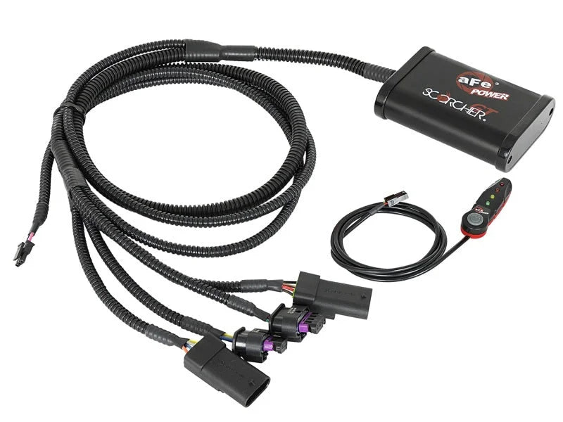 aFe Scorcher GT Module 13-17 BMW 550i/650i/750i V8-4.4L (tt) N63 - Back View
